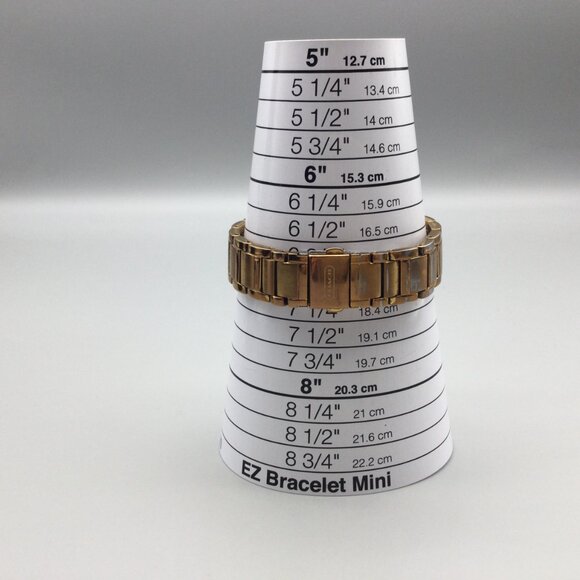 Coach Madison Watch Women 36mm Gold Tone New Battery 7" - Picture 12 of 13